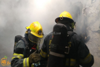  اللد: حريق داخل أحد المنازل دون اصابات